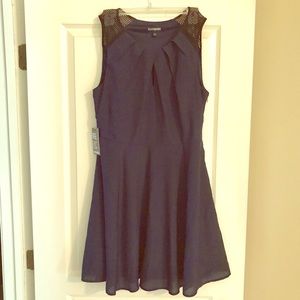Navy Blue Express Dress
